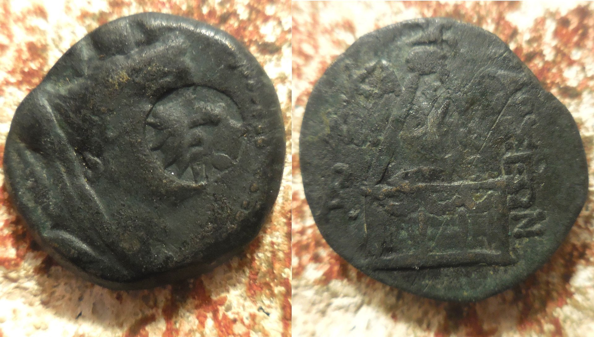 CM - Cilicia, Tarsos - AE20 Tyche & pyre of Sandan CM Helios $17.50 Jul. 2018 (0).jpg