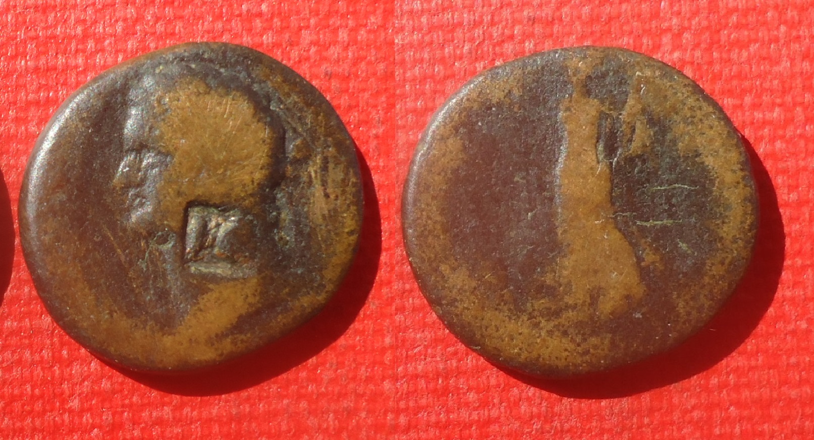 CM - Laodicea Domitian Artemis on Tyche standing May 2021 (0aa).jpg