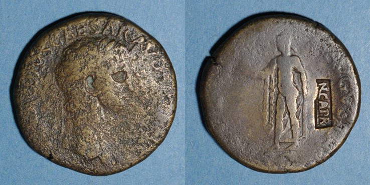 CM - NCAPR on sestertius for Nero - auct5 rev cm pic1.jpg