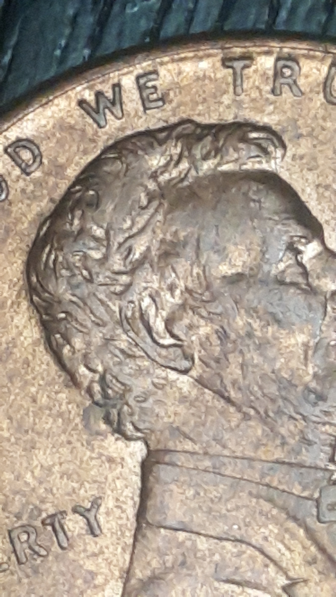 Doubled ear on 1997 Lincoln cent? | Coin Talk