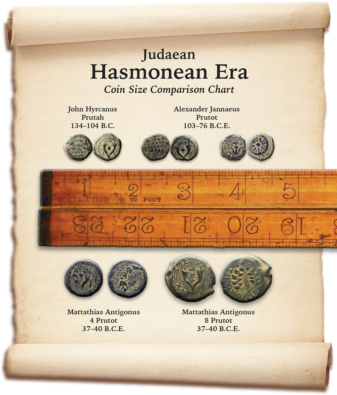 Coin Size Chart