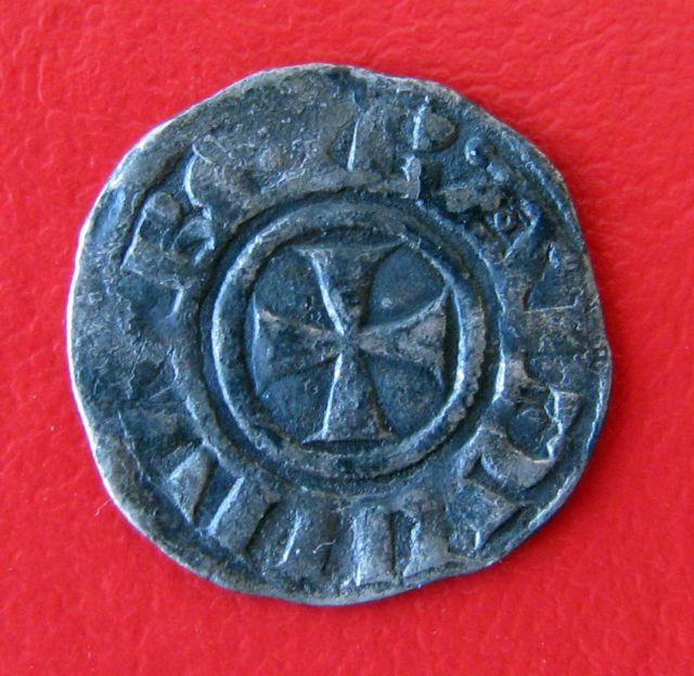 COINS, CRUSADES, BALDWIN III, REV.JPG