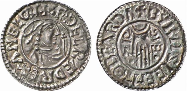 COINS, ENGLAND, AETHELRED II, 2ND HAND TYPE, FROM ACSEARCH, KUNKER 2008, PIC ONLY.jpg