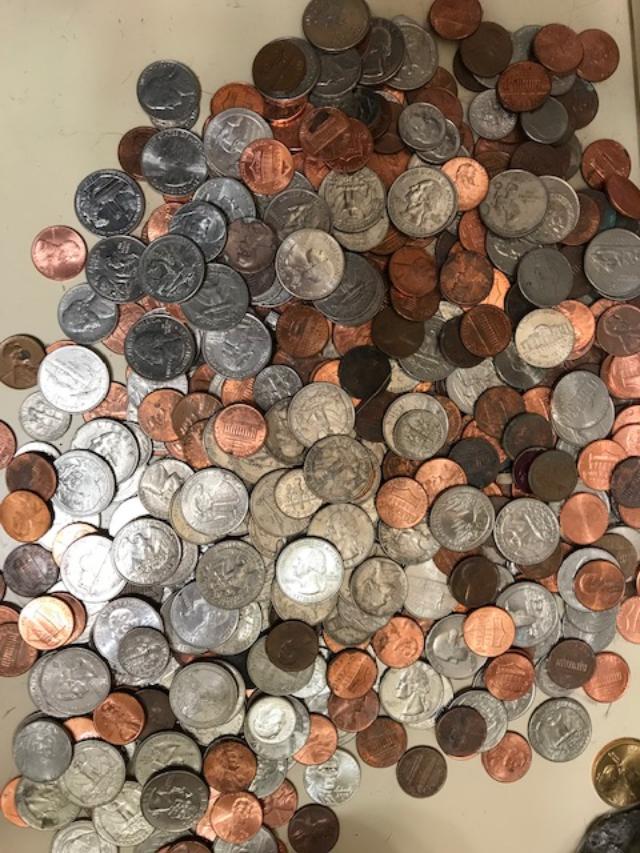 Coins on my sink counter 4-6-20.jpg