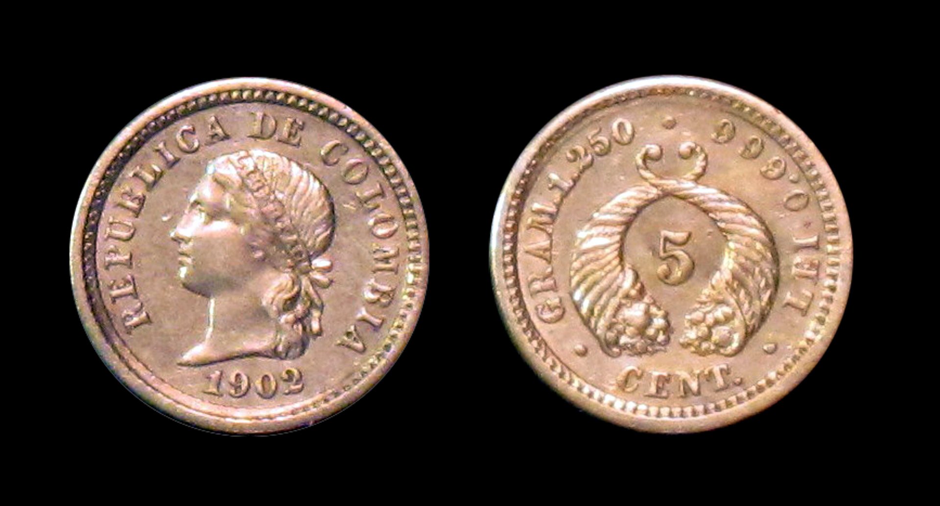 Columbia 1902 5 Centavo B.jpg