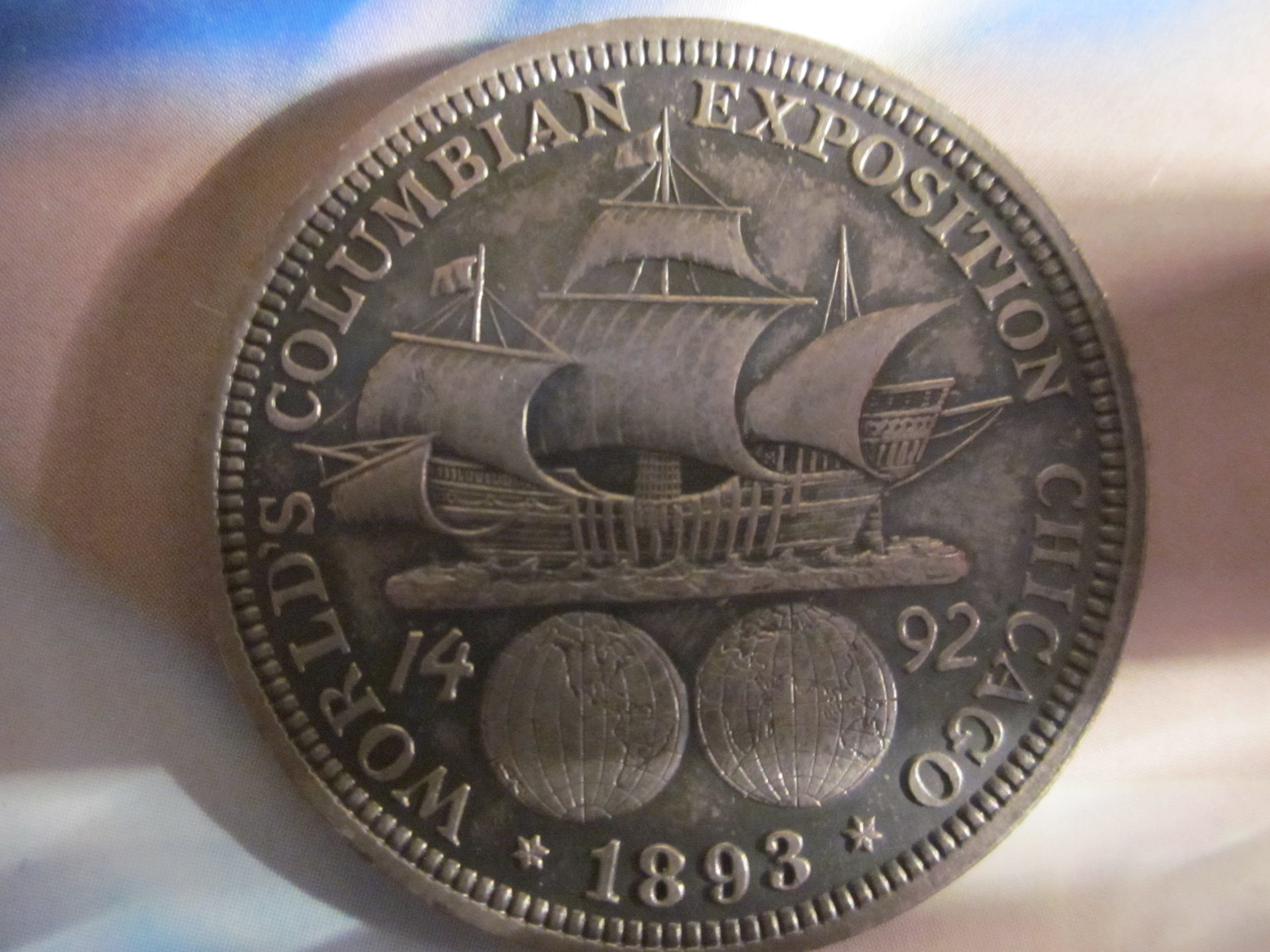 Columbian Exposition - 1893 Obverse.JPG