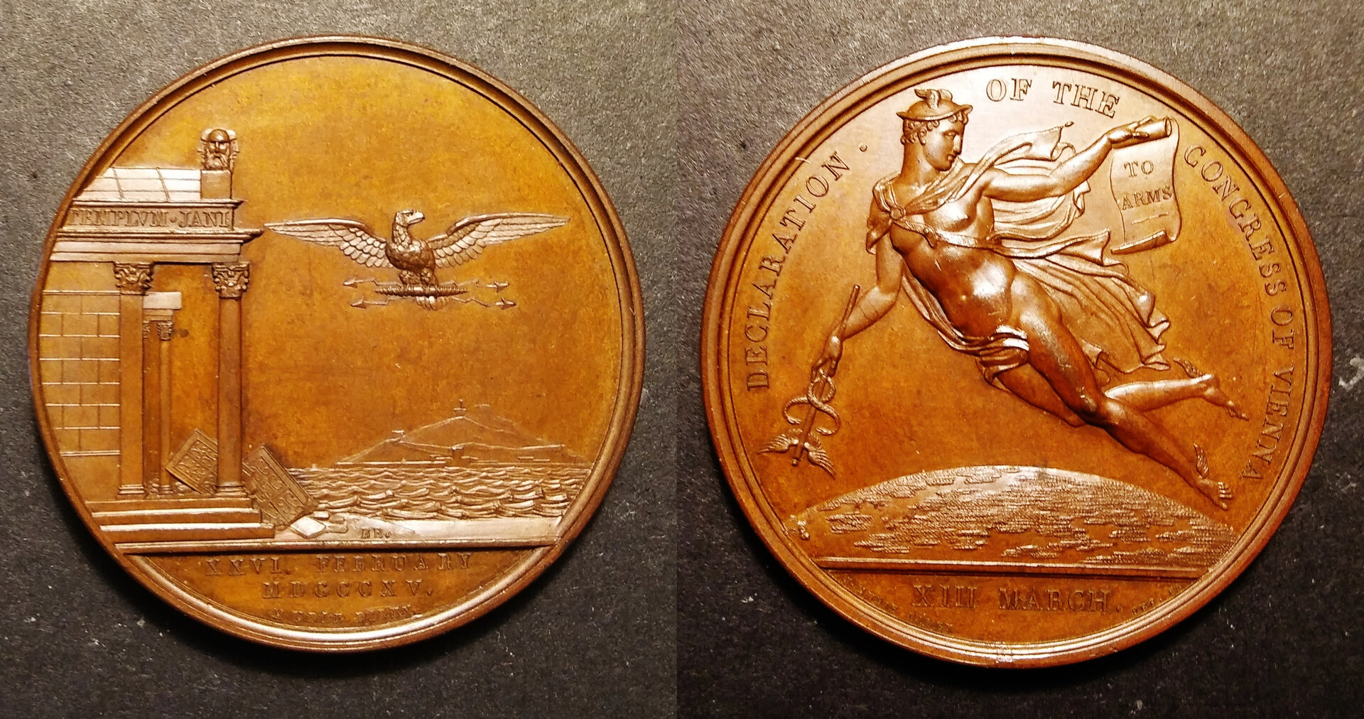 COMBINED Mudie 32 - Napoleon Flight from Elba (Temple of Janus) & Congress of Vienna.jpg