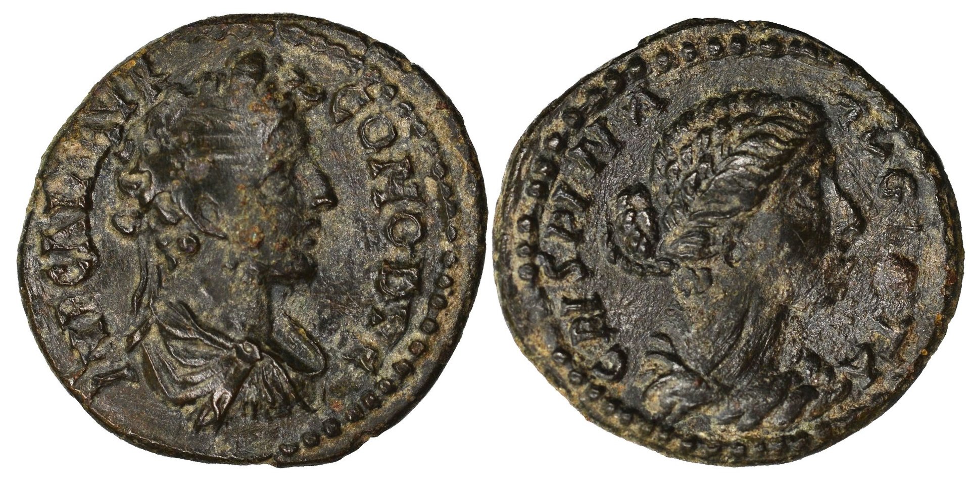 Commodus and Crispina Parium AE 20.jpg