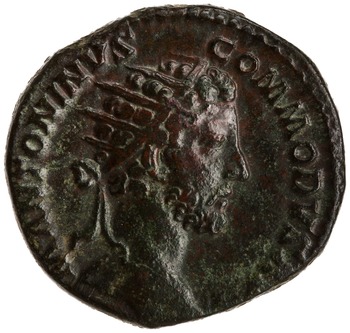 Commodus - Dupondius Annona std. RIC 334 ANTONINVS first OCRE.jpg