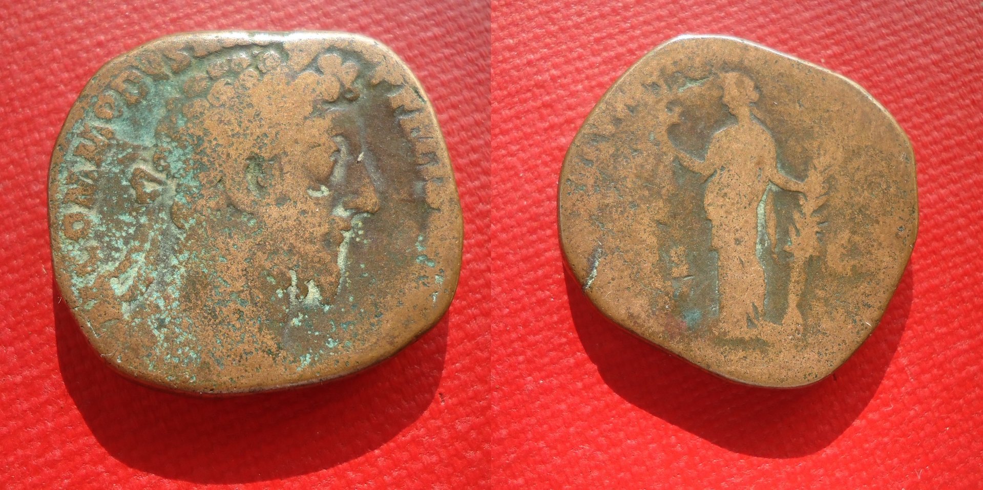 Commodus - Sestertius Hilaritas Sep 2018 (1a).JPG