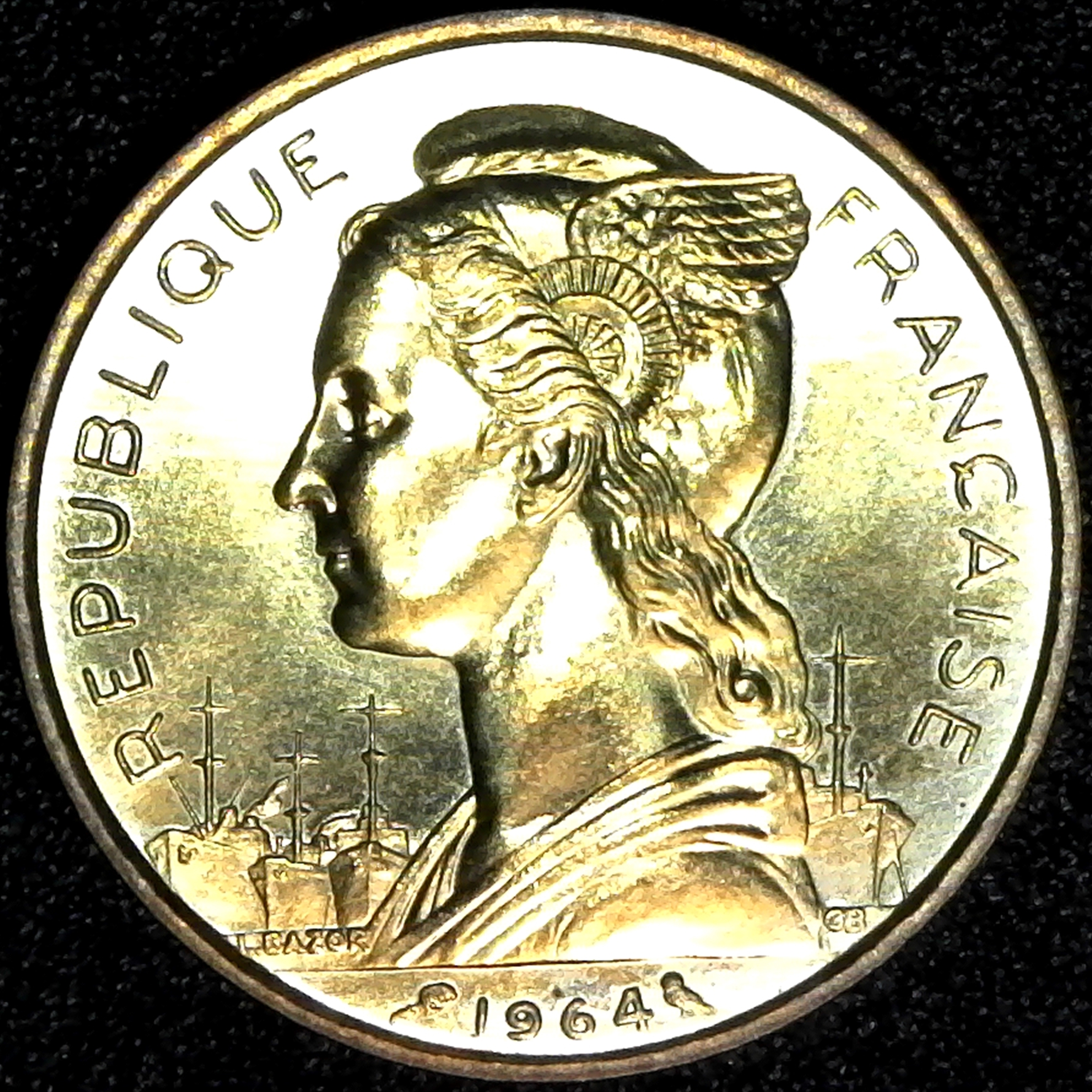 Comoros 20 Francs 1964 rev.jpg