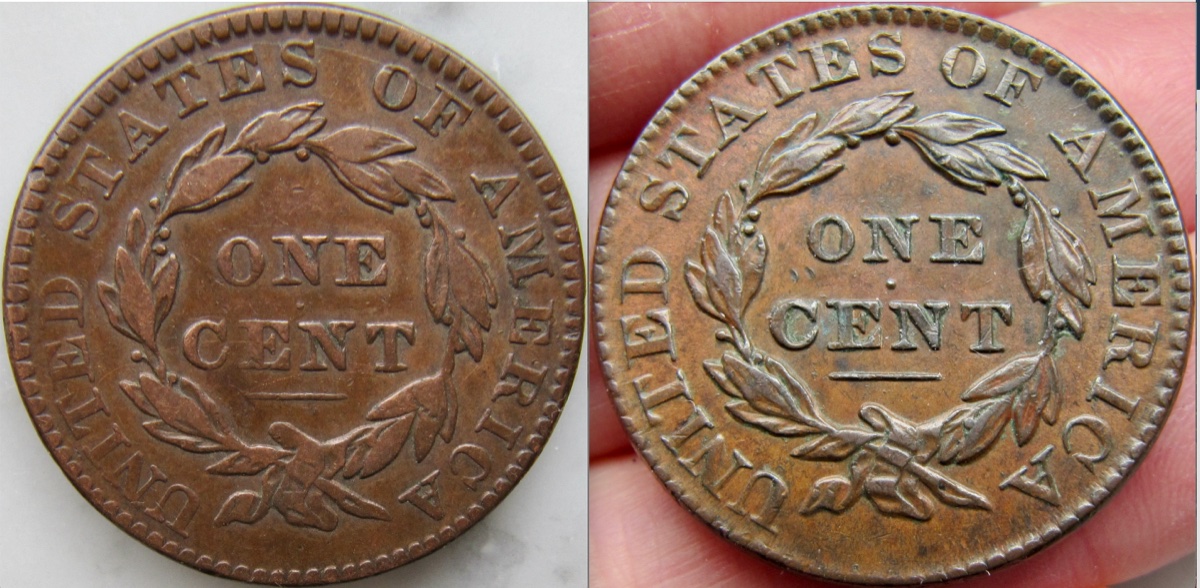Comparison two 1830 cents- Medium Letters vs Normal Letters -ccfopt.jpg