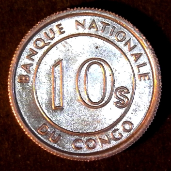 Congo 10 Sengi 1967 obverse 40pct.jpg