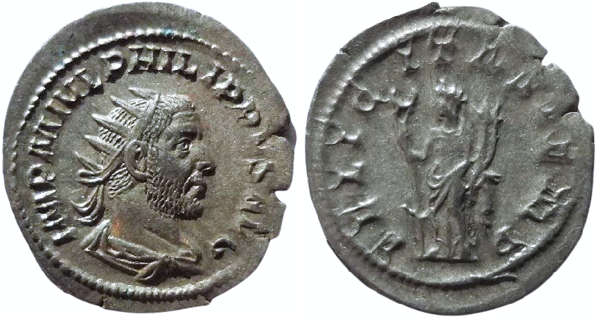 CONSERVATORI-Philip I AR Antoninianus Wareham FELICITAS TEMP RIC 31.png