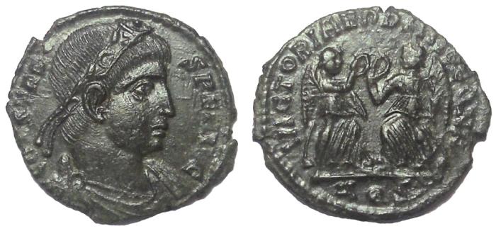 Constans, 337-350 AD. AE 15mm, Two Victories Reverse.jpg