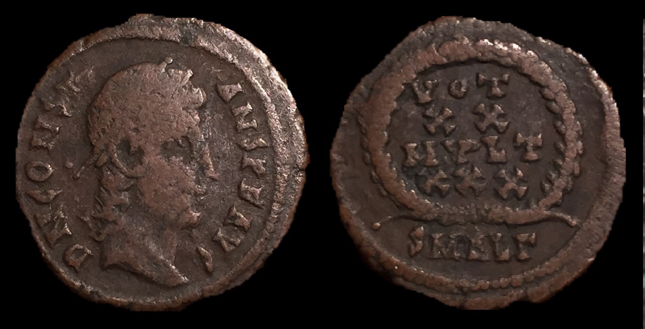 Constans, AE3, 337-346 AD Mintmark SMALΓ.jpg