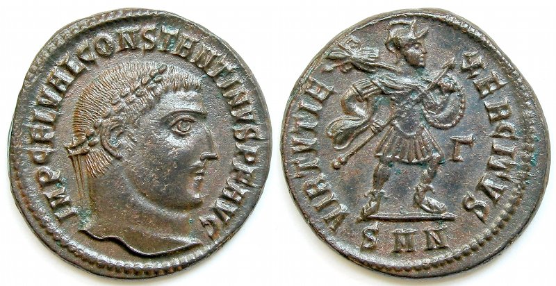 Constantine I Virtvti Exercitvs Nicomedia 311-312 21x20mm.jpg