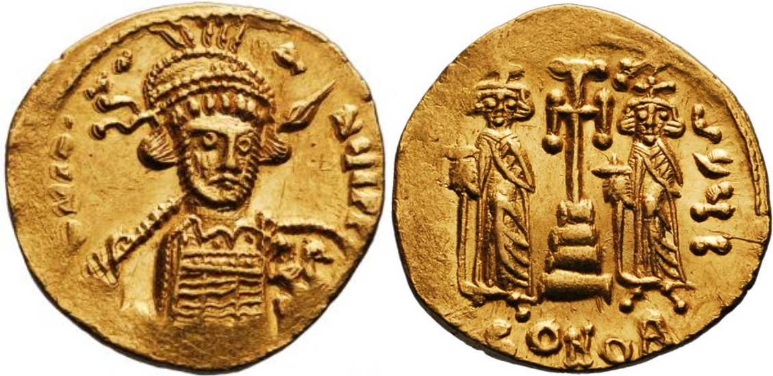 Constantine IV Solidus Suarez Photo CC-BY-SA.png