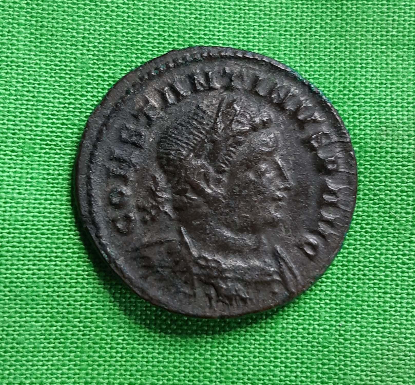 Constantine the Great Follis 310 obv on Green Background.jpg