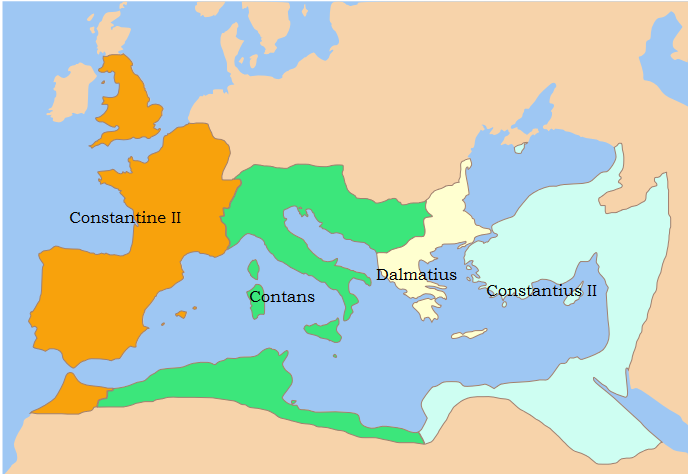 ConstantineII, ConstansI, Dalmatius  und ConstantiusII.png
