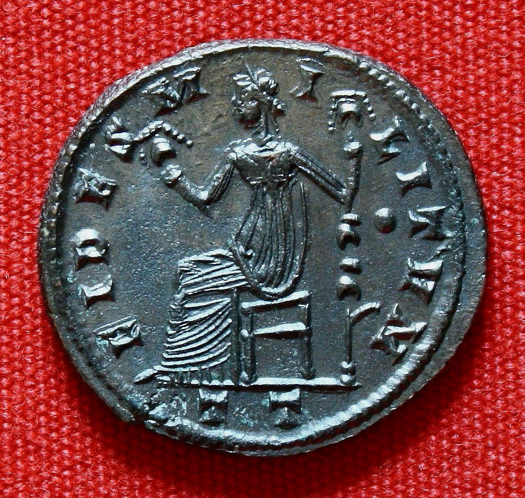 Constantius I, AD 305-306, Ticinum Mint, 3rd Officina, AE Nummus, 27 mm, 10.67 gm. rev. (2).JPG