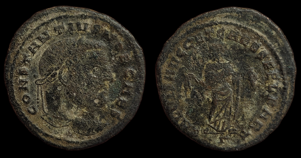 Constantius I, Follis, SALVIS AVGG ET CAESS FEL KART, Γ.png