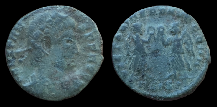 Constantius II, AE3, VICTORIAE DD AVGG Q NN, dotASISdot.png