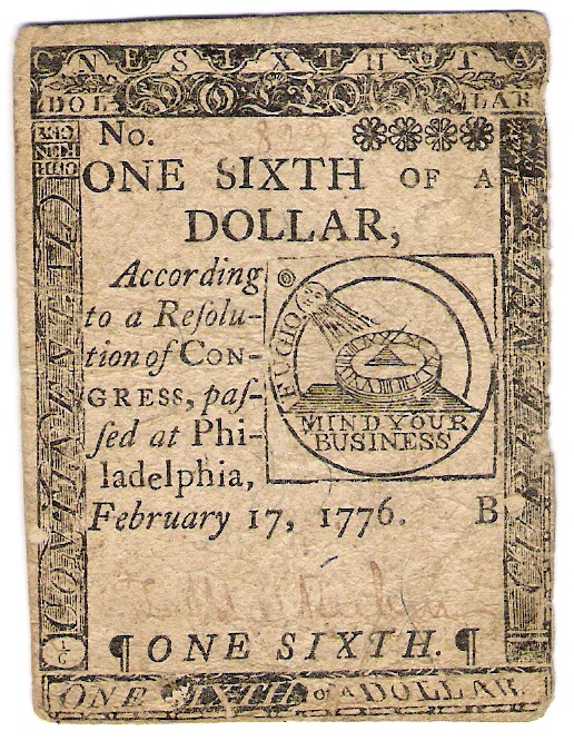 Continental Currency sixth dollar.jpg