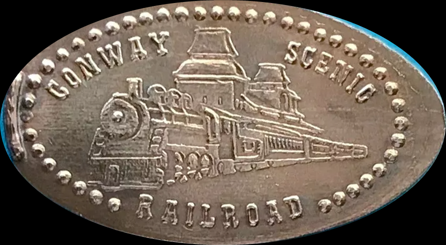 CONWAY SCENIC RAILROAD NEW HAMPSHIRE ELONGATED  A.1.png