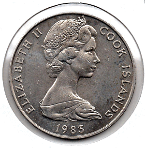 Cook Islands - 1 Dollar - 1983 - Rotate.gif