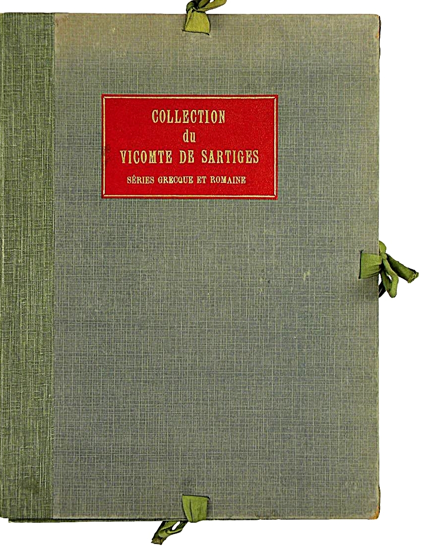 Cover of 1910 de Sartiges Collection book.jpg