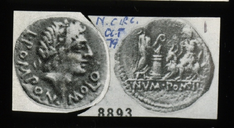 Crawford 334-1 Pomponius Molo, possible reverse die match No. 2 from CRRO clippongs.jpg