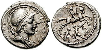 Crawford 429-1 Fonteius Capito - example 3 from acsearch with bound captive.jpg