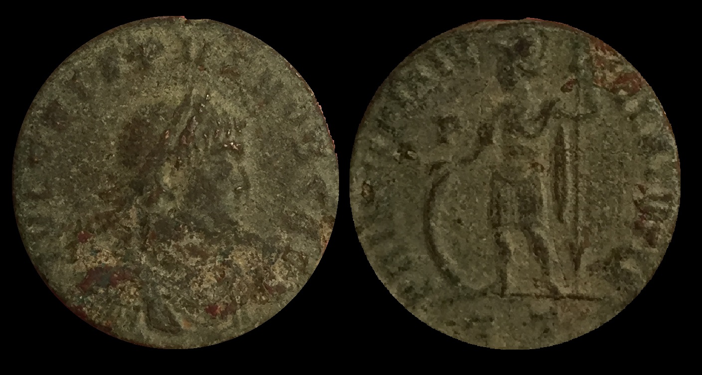 Crispus AE follis Mintmark TT RIC VII, 73 P.jpg