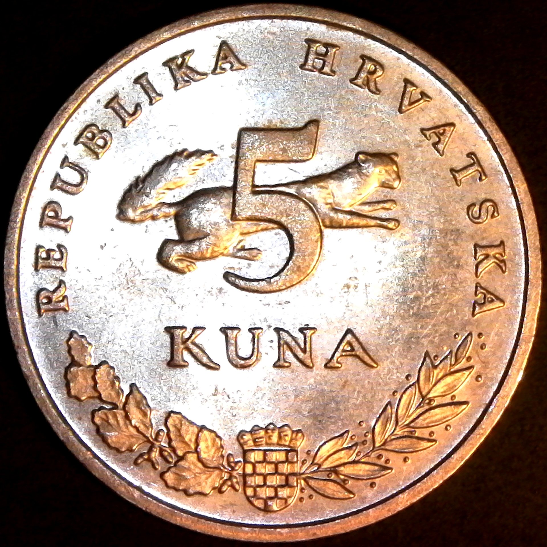 Croatia 5 Kune 2001 obv.jpg
