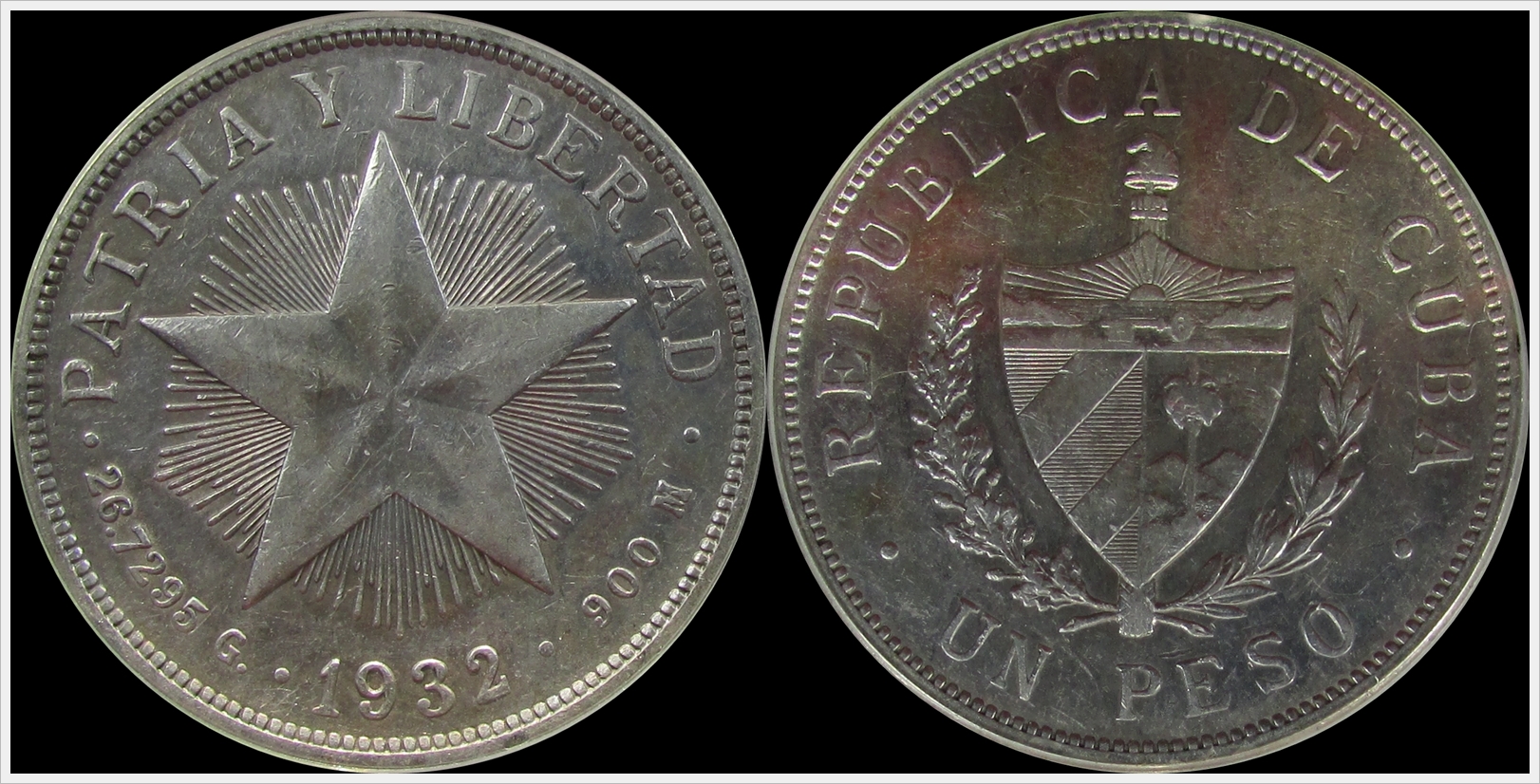Cuba 1932 Peso AU50.jpg