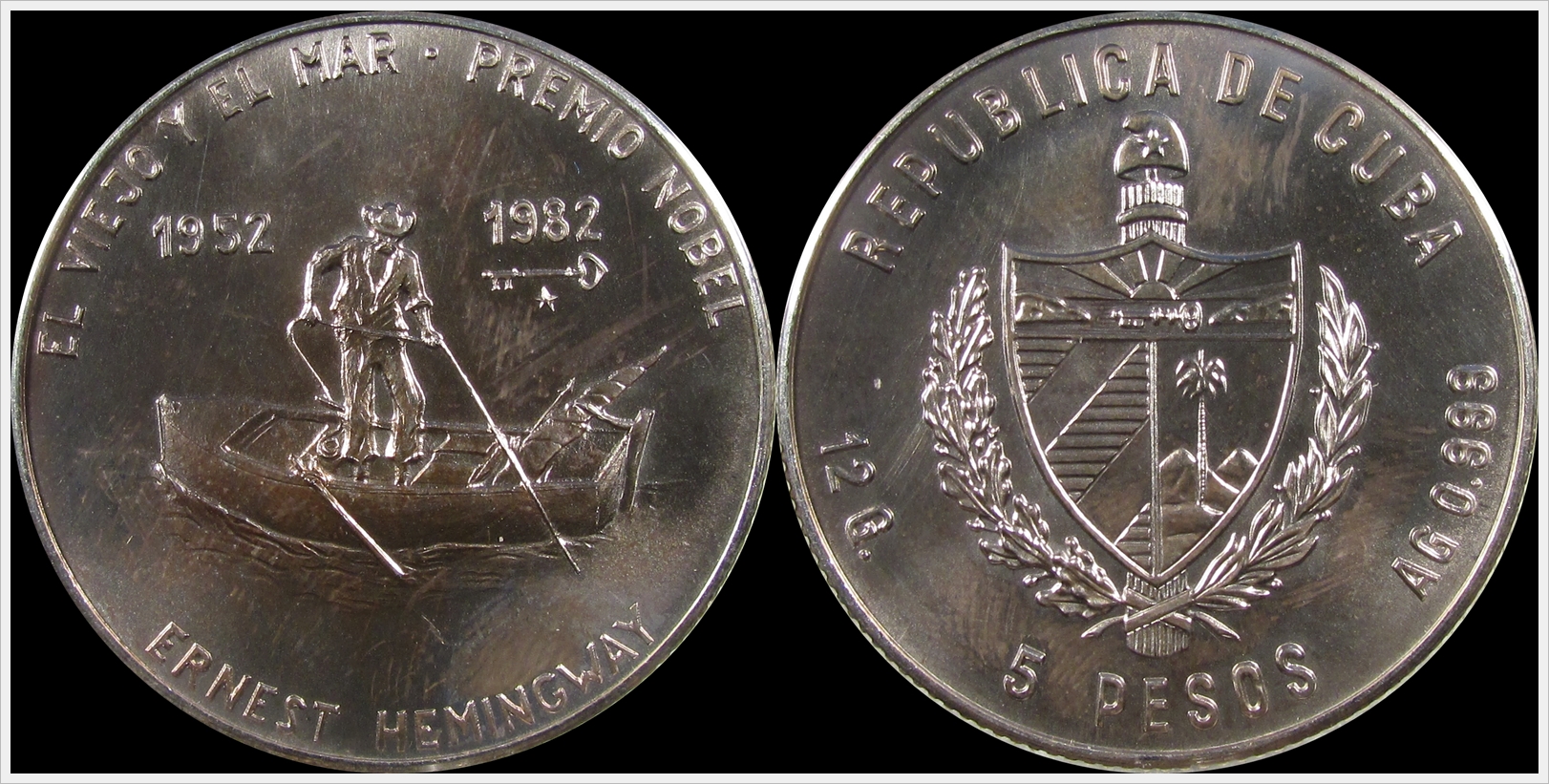 Cuba 1982 5 Pesos Hemingway a.jpg