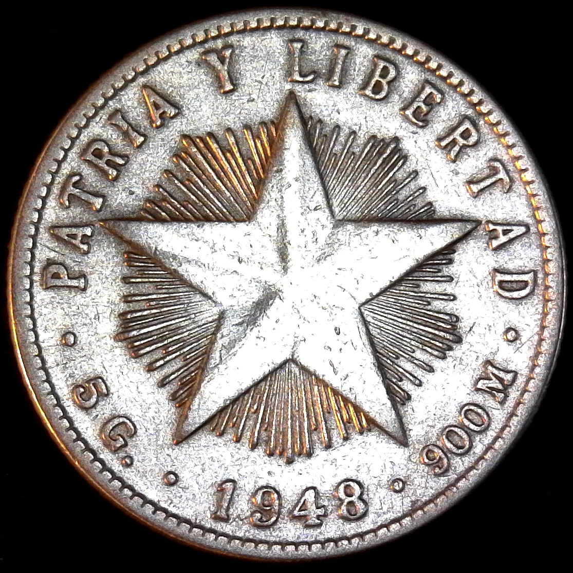 Cuba 20 Centavos 1948 reverse.jpg