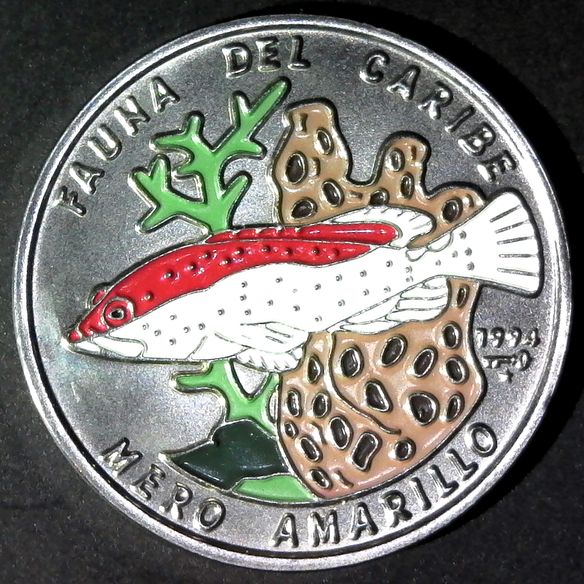 Cuba Peso red white 1994 obv.jpg