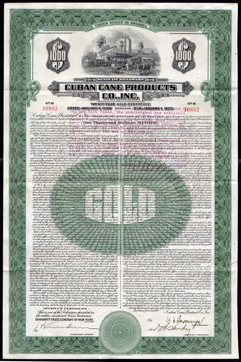 Cuban Cane Products bond.jpg