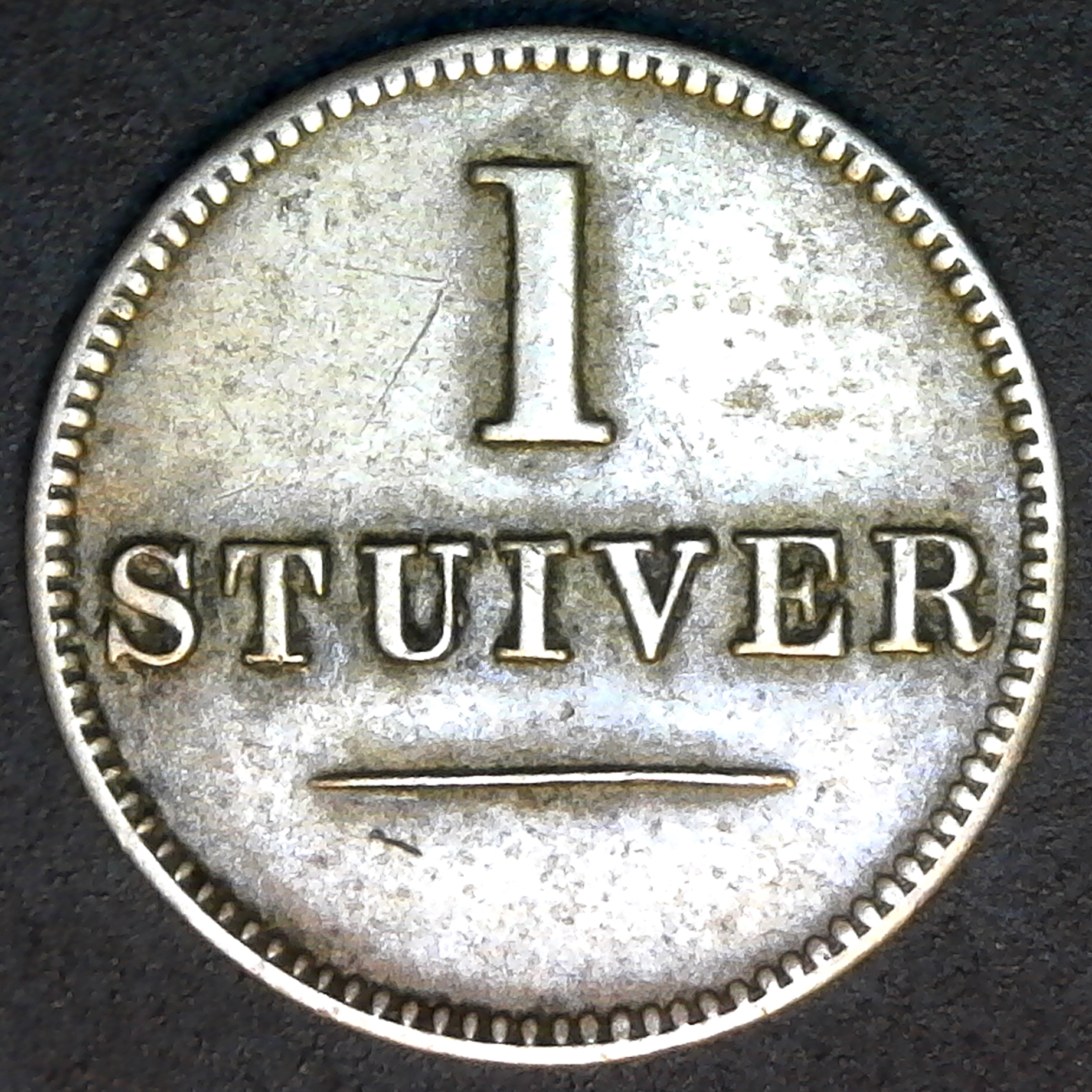 Curaçao 1 Stuiver ND 1874 Jacob Jeosuah Naar obv.jpg