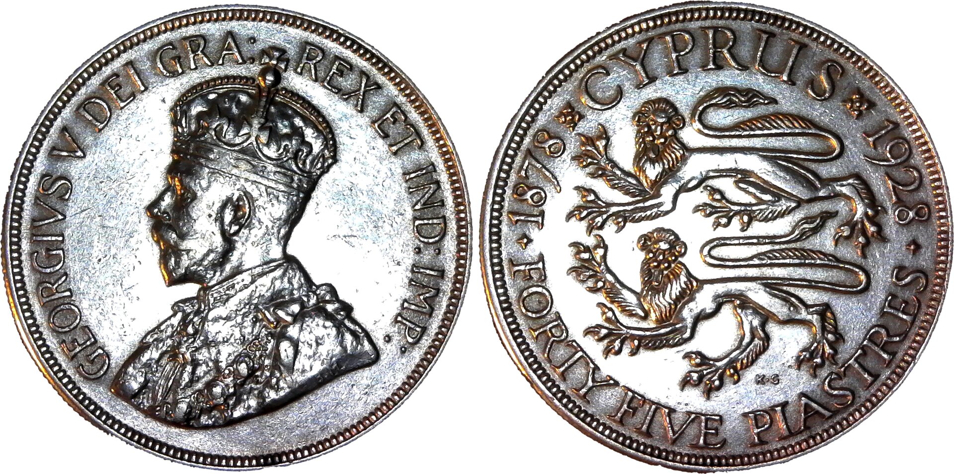 Cyprus 45 Piastres 1928 rev A-side-cutout.jpg