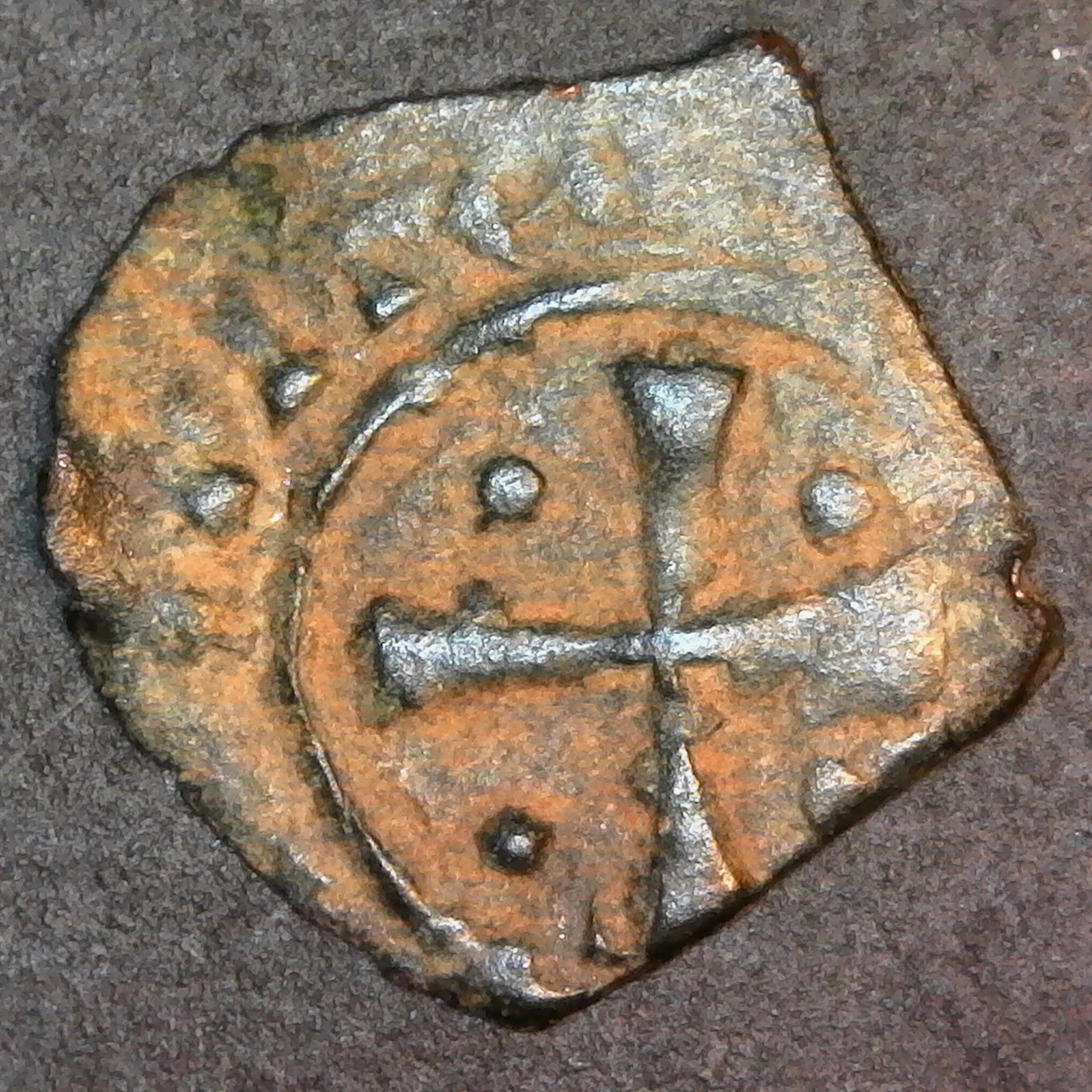 Cyprus CRUSADERS Peter II Denier 1369-1382 rev.jpg