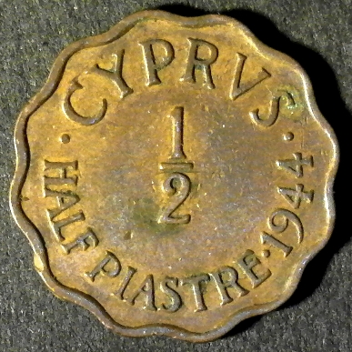 Cyprus Half Piastre 1944 obverse 40pct.jpg