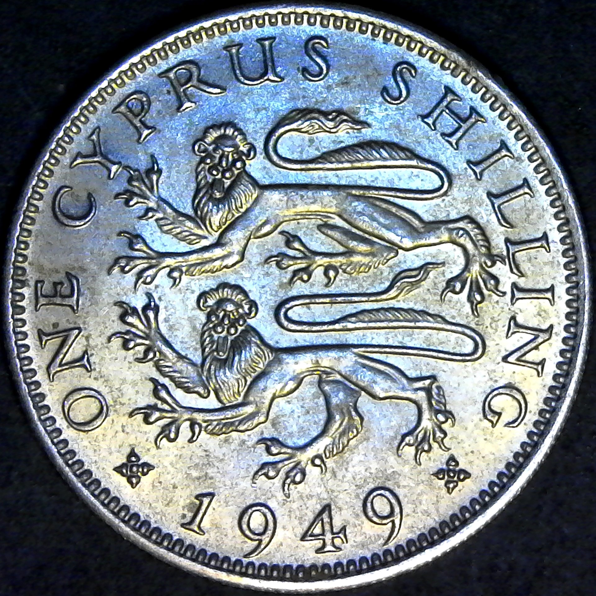 Cyprus One shilling 1949 rev.jpg