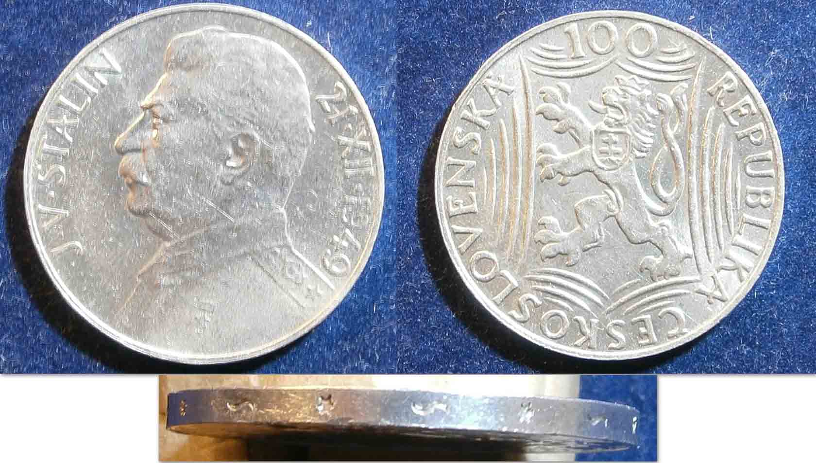 CZ100Koruna1949StalinB.jpg