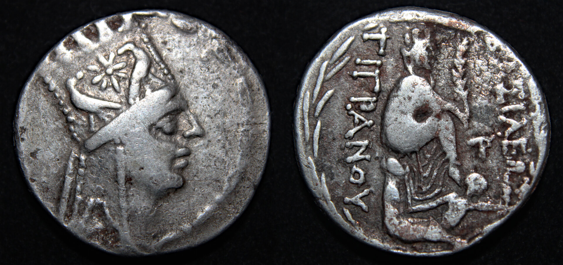D-Camera Armenia Tigranes II The Great imitation tet 69-66BC ACV35 Roma 77 390 15.31g 3-28-22.jpg