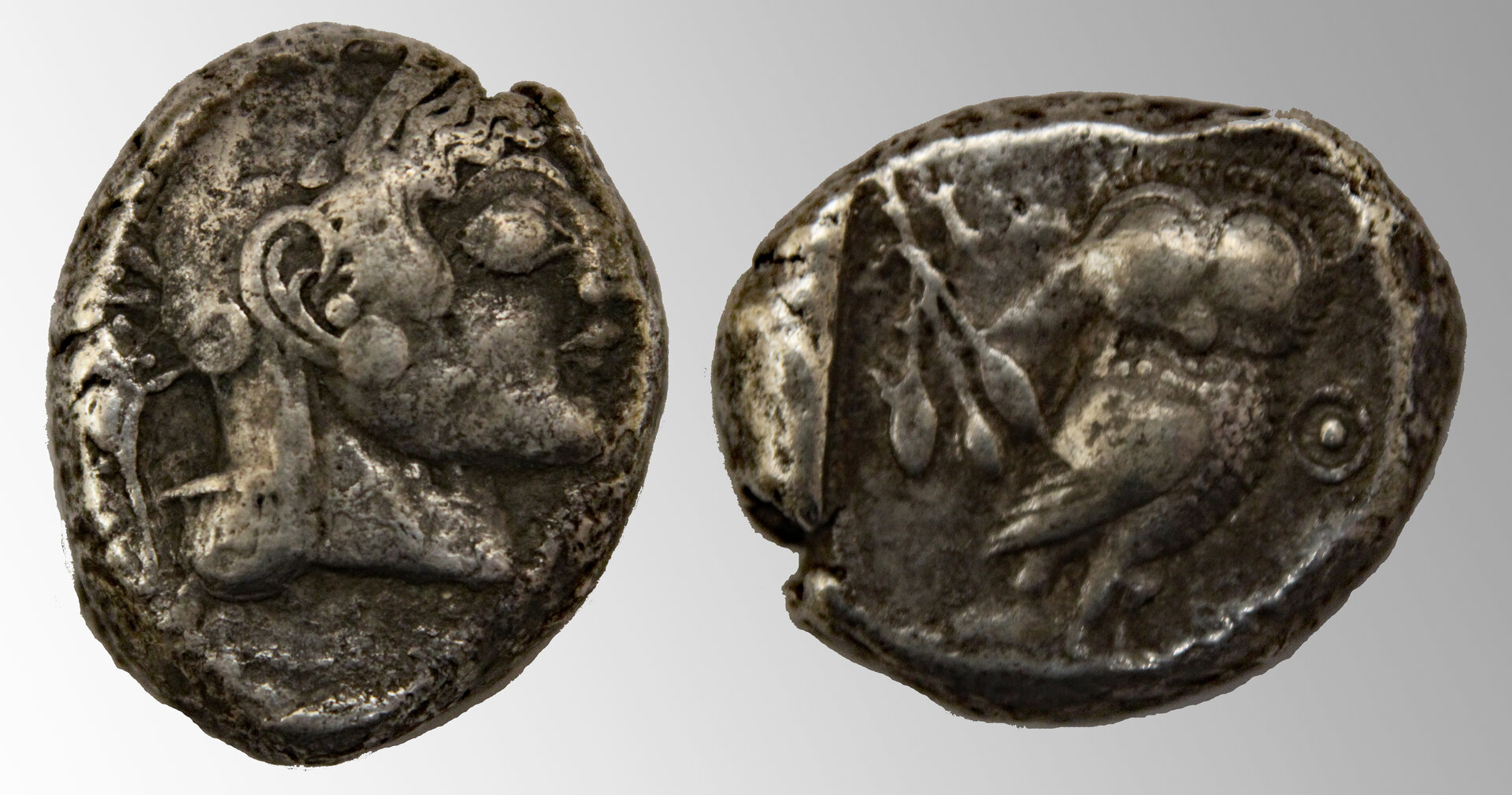 D-Camera Athens archaic tetradrachm c. 500-480BC Kirk Davis cat 75 lot 11 abt VF 8-23-21.jpg