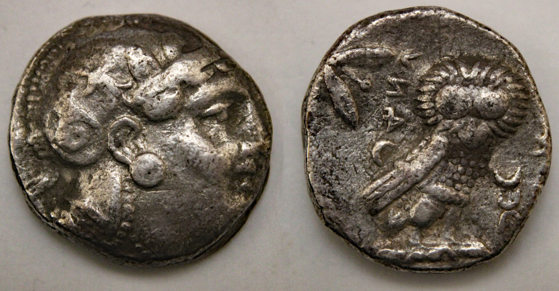 D-Camera Athens Egypt imit tet Sabakes Persian satrap aramaic rev c 333BC 16.65g CNG  4-10-21.jpg