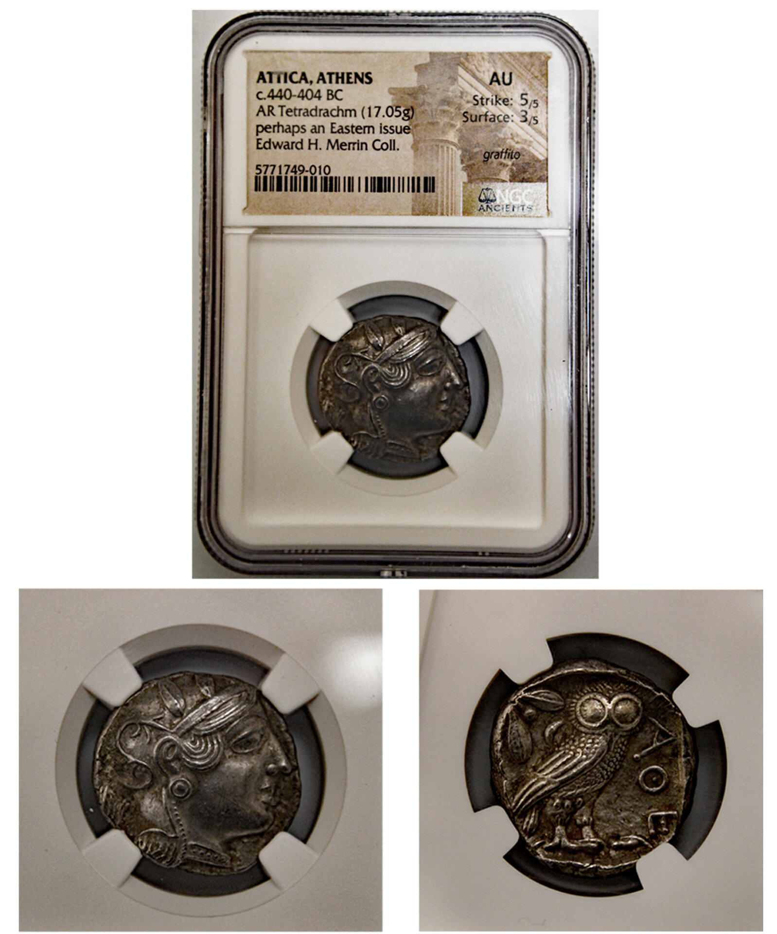 D-Camera Athens imitation owl 5th-4th cens  Edward Merrin17.05 grams eBay 2022 1-2-23.jpg